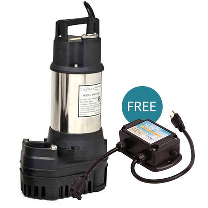 Atlantic PAF-75 Tidal Wave Pond Pump 1 HP with FREE Pump Protector