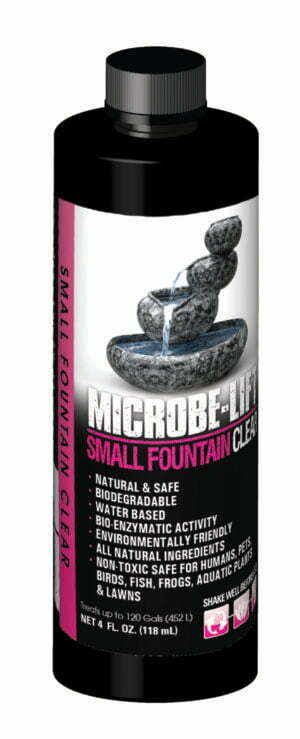 4 oz. MICROBE-LIFT Small Fountain Clear with FREE DISPLAY BOX