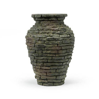 Aquascape Mini Stacked Slate Urn 13"