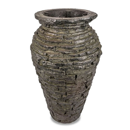 Aquascape Extra Small Stacked Slate Urn 24" Fountain Kit