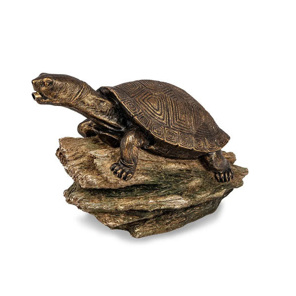 Aquascape Turtle On A Log Spitter