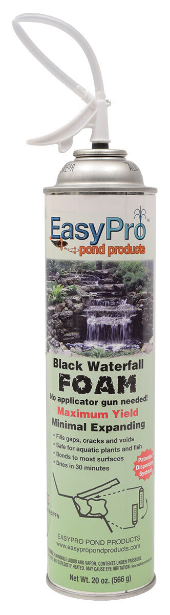 EasyPro Black Straw Waterfall Foam, 20 Ounces