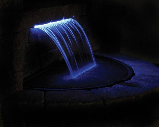 Atlantic 12" Colorfalls with blue LED light