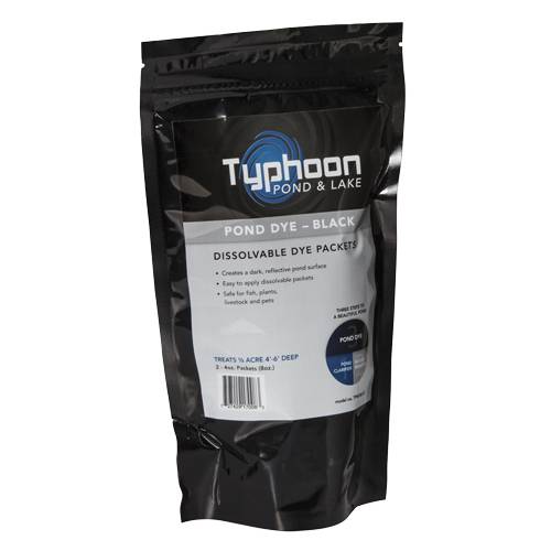 Atlantic Typhoon Pond Dye - Black, (2) 4 Ounces WS Packs