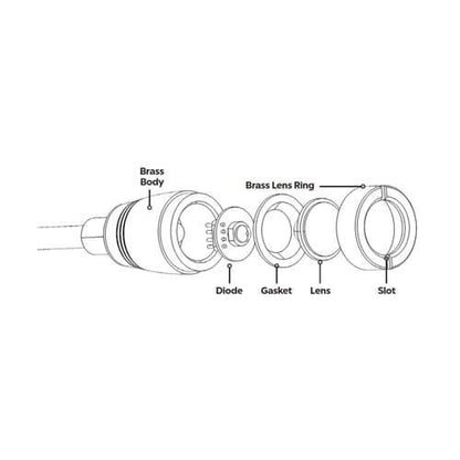 Atlantic Warm White Compact Spotlight - 2 Watt