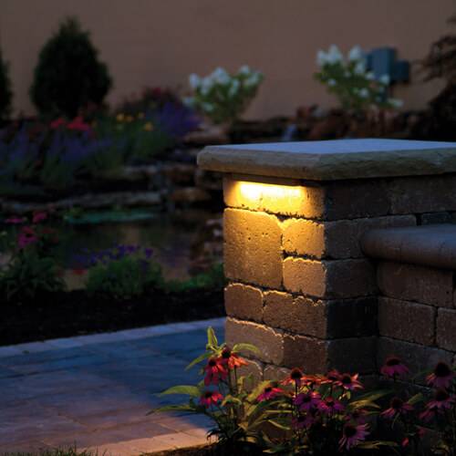 Atlantic Warm White Hardscape Light - 12"