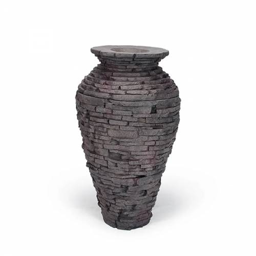 Aquascape Extra Small Stacked Slate Urn 24"