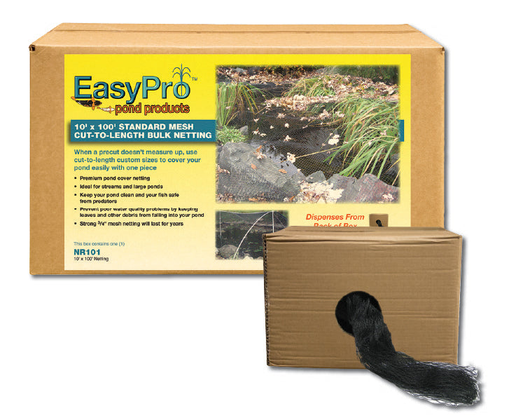 EasyPro 20' X 100' Boxed Premium Pond Cover Netting 3/4"